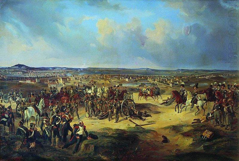 Bogdan Villevalde Battle of Paris in 1814, Mars 17. china oil painting image